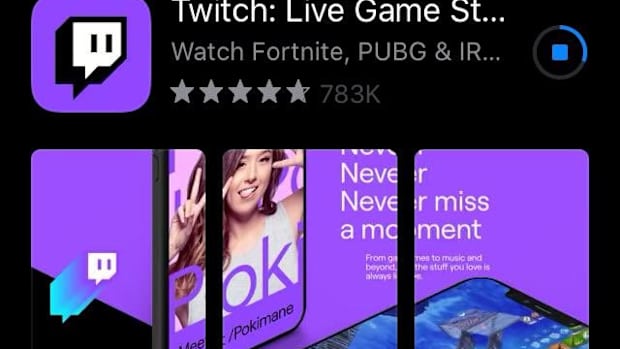 Pokimane twitch ad on mobile